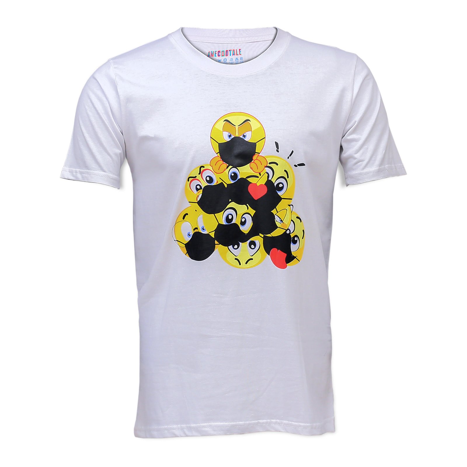 Smiley Half Sleeves Tee