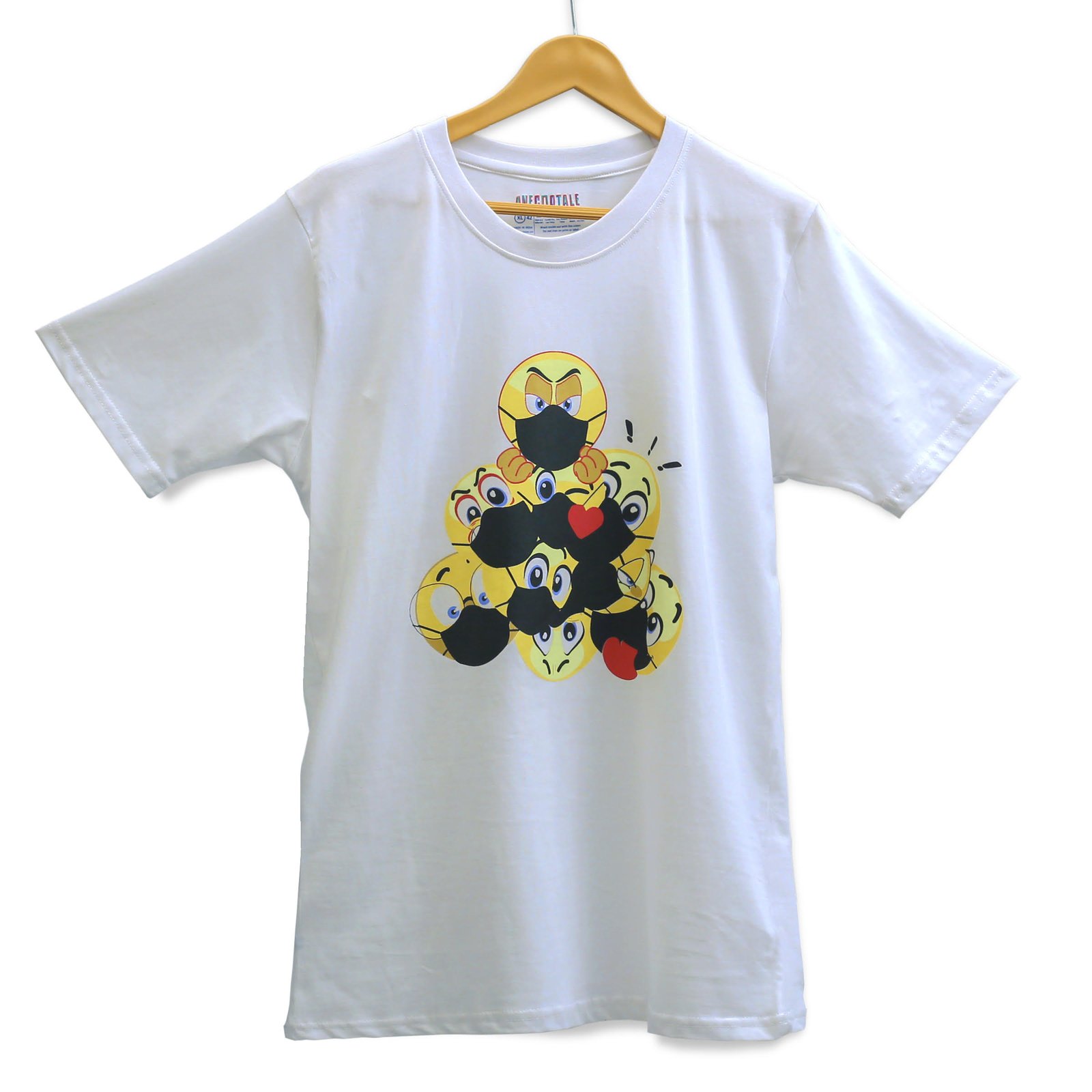 Smiley Half Sleeves Tee