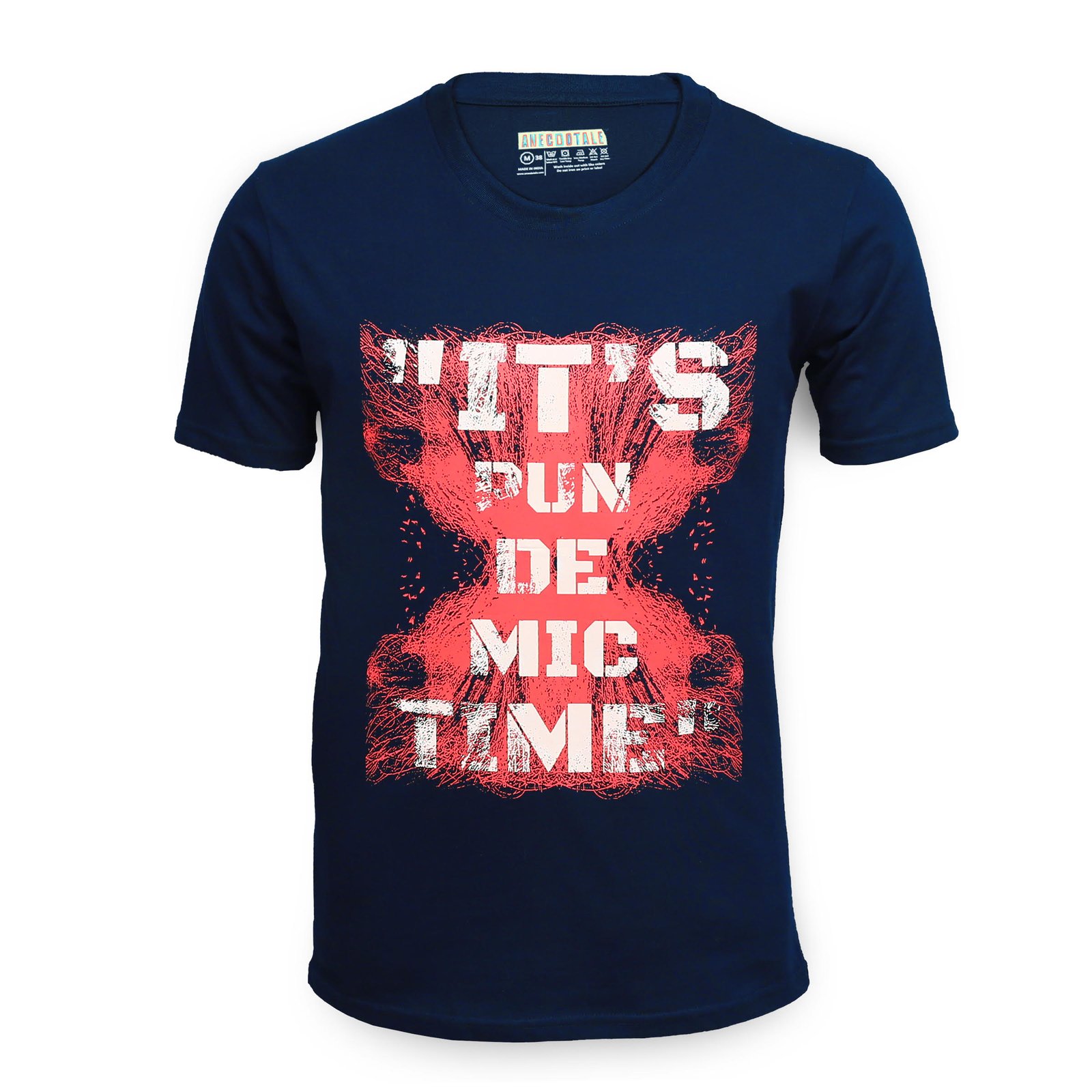 Pundemic Time Half Sleeves Tee